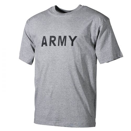 Majica Army siva