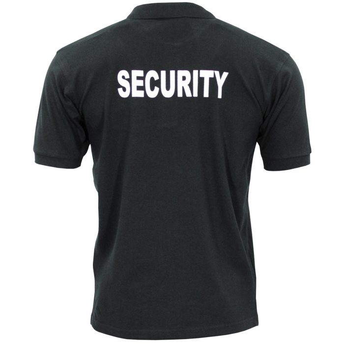 Majica Polo crna SECURITY - Image 2