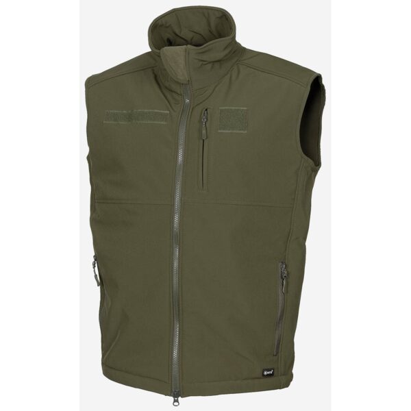 Softshell prsluk zeleni