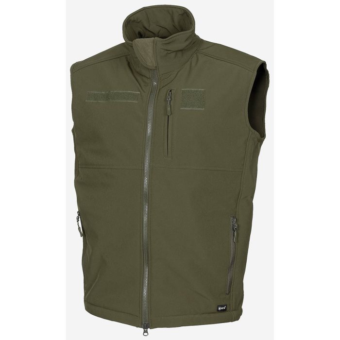 Softshell prsluk zeleni