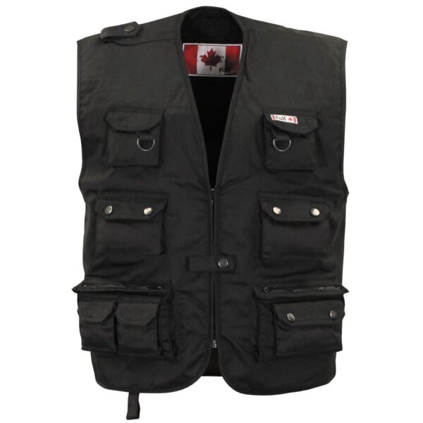 Prsluk Canadian Outdoor FOX crni