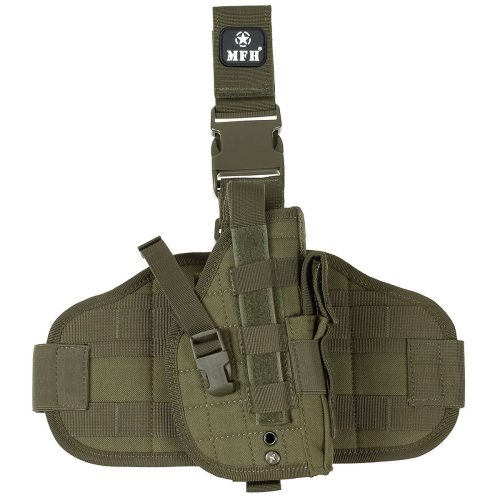 Taktički holster oko struka i butine molle desni OD