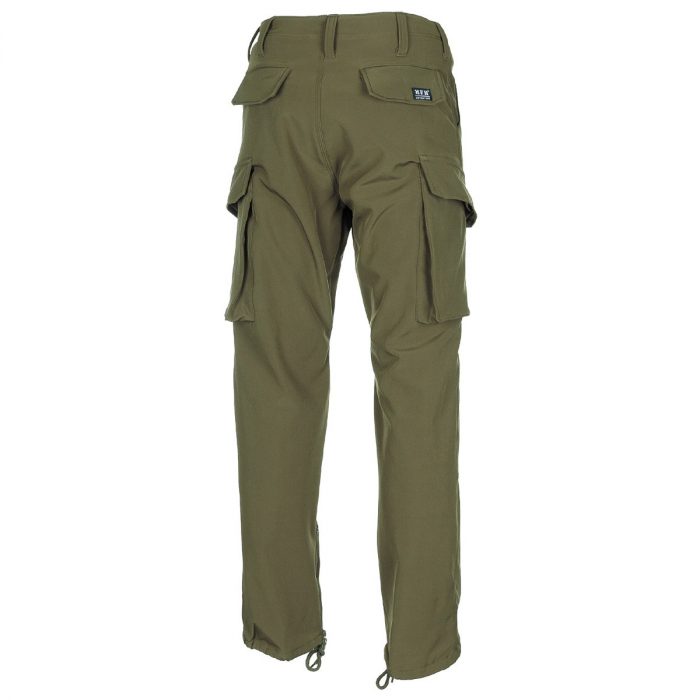 Pantalone soft shell zelene OD - Image 3