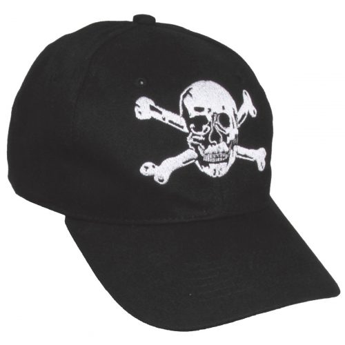 Kačket Skull crni