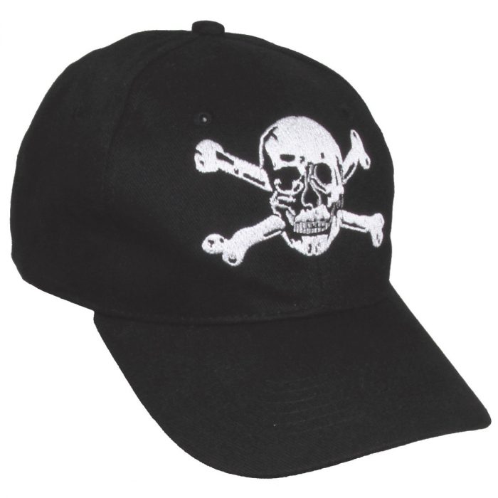 Kačket Skull crni