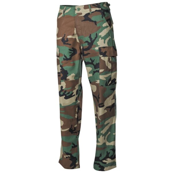 Pantalone US BDU Rip Stop woodland