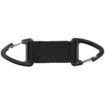 Dupli karabiner PVC crni