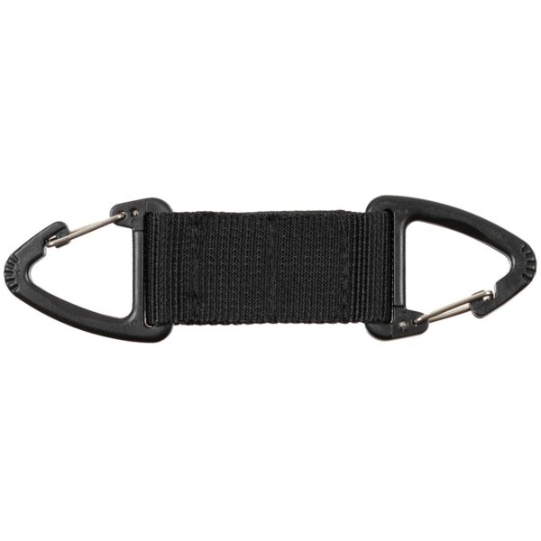 Dupli karabiner PVC crni