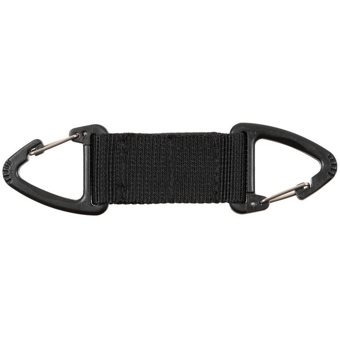 Dupli karabiner PVC crni