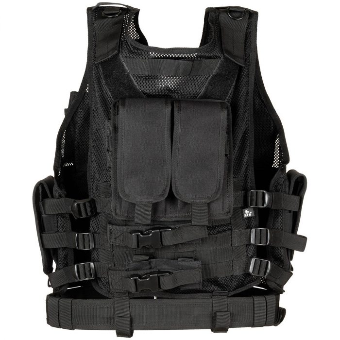 Prsluk USMC sa opasačem i holsterom crni - Image 2