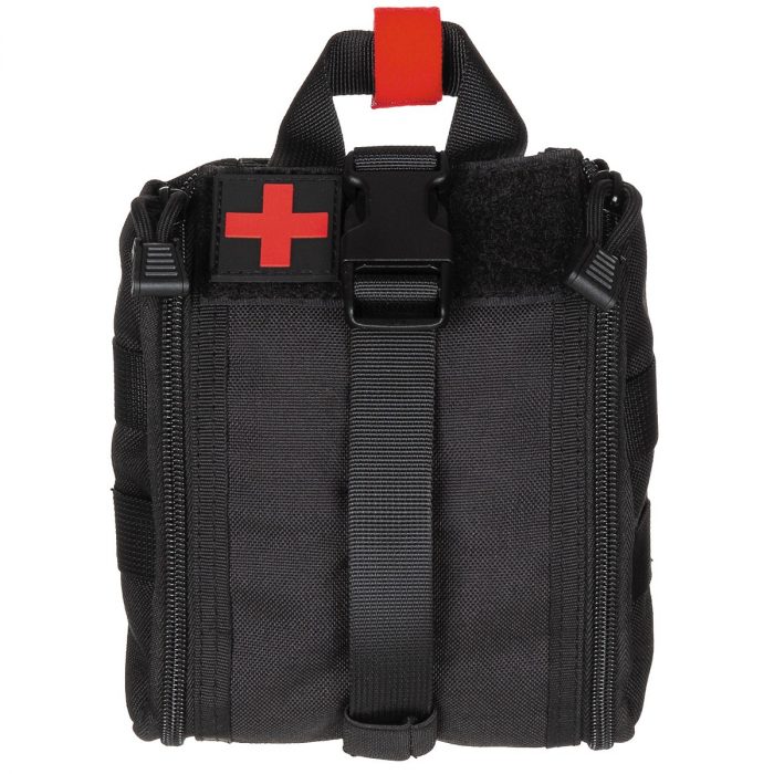Torba za prvu pomoć MOLLE manja crna