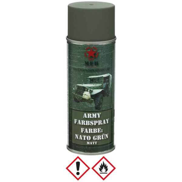 Kamuflažni sprej - NATO zeleni