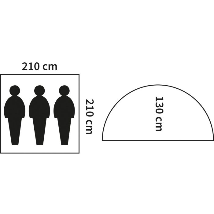 Šator Monodom za 3 osobe MTP - Image 3