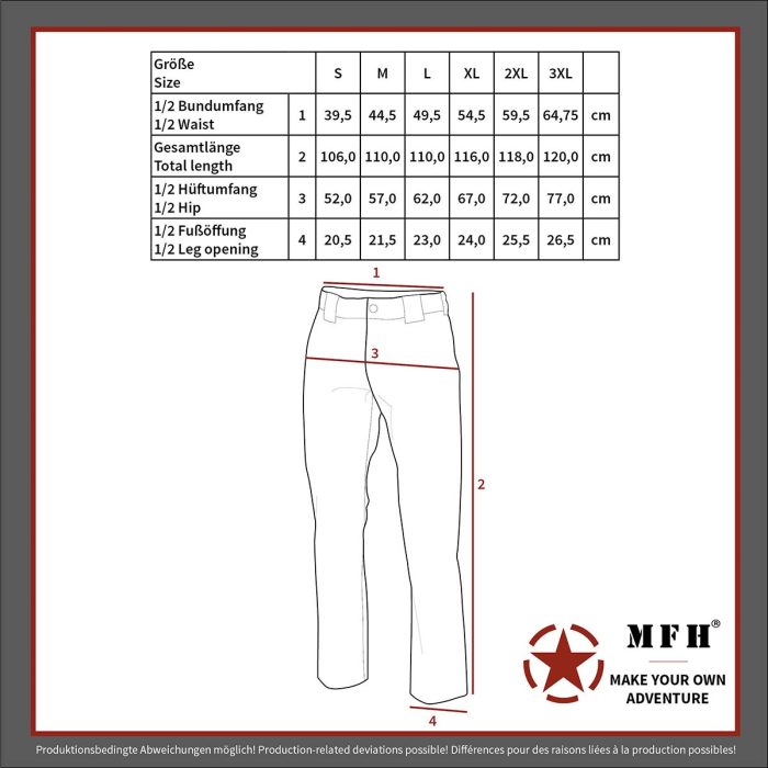 Pantalone BDU Rip Stop Tiger Stripe - Image 4