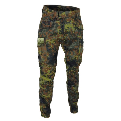 Taktičke pantalone sa amblemom Flecktarn