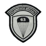 Amblem 63. Padobranska brigada beli