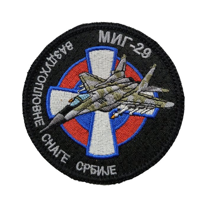 Amblem Mig 29 crni