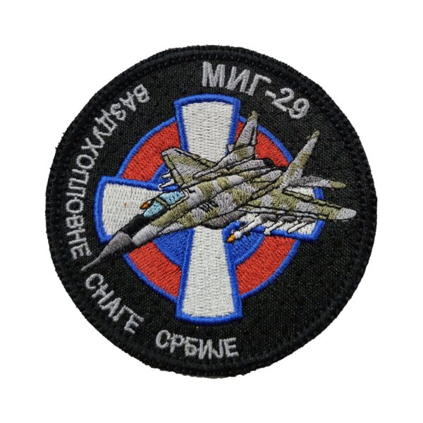 Amblem Mig 29 crni